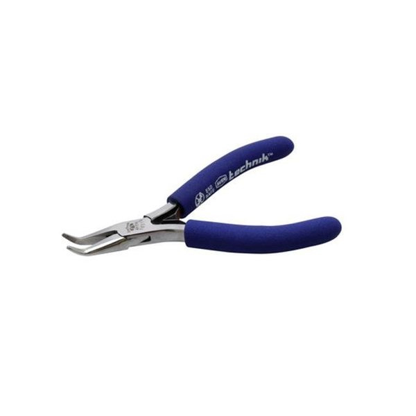 Aven Aven 10310 Serrated Jaws Bent Nose Pliers - 4.5 Inch 10310